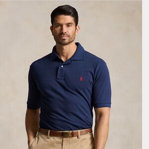 Ralph Lauren Men's Polo Shirt in Navy Blue